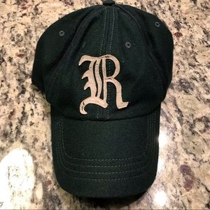Rugby Ralph Lauren Green Wool Baseball Cap